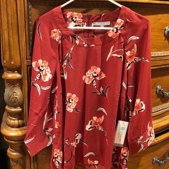 Danielrainn PL Jinnie Detail Blouse / free shipping - Picture 2 of 5